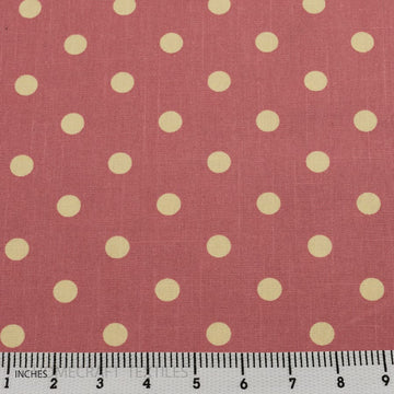 Dotted Design Printed Cotton Canvas by Homecraft Textiles - Fabric Online Australia