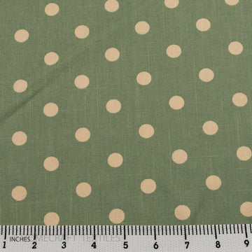 Dotted Design Printed Cotton Canvas by Homecraft Textiles - Fabric Online Australia