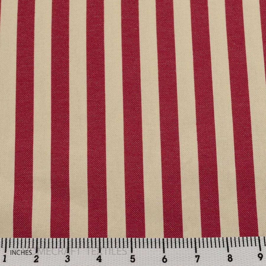 Stripe Design Printed Cotton Canvas by Homecraft Textiles - Fabric Online Australia