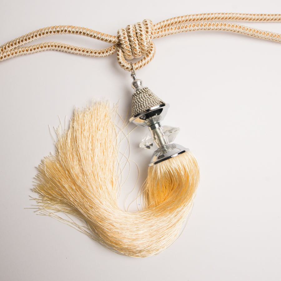 Crystal Curtain Tassel Tie Back - Design 22