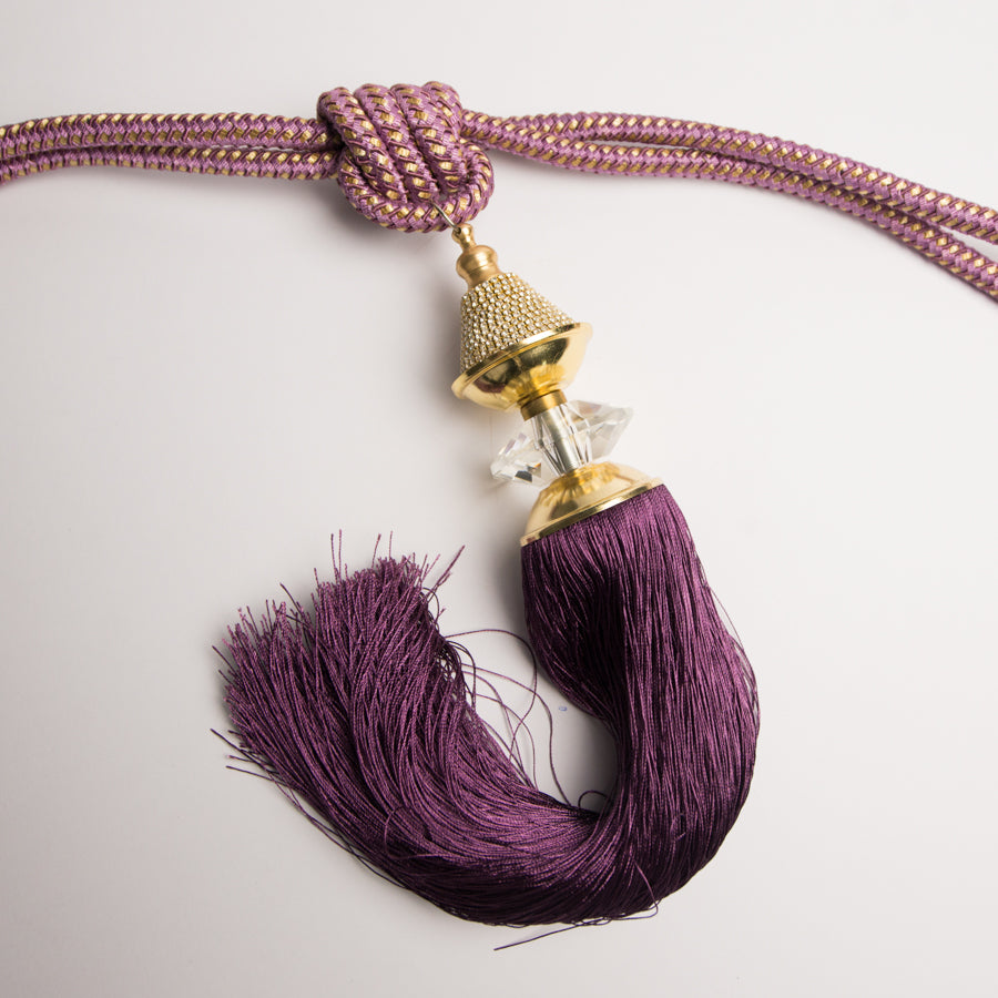 Crystal Curtain Tassel Tie Back - Design 22
