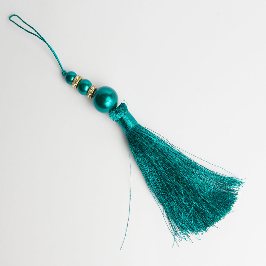 Small Lurex Curtain Tassels