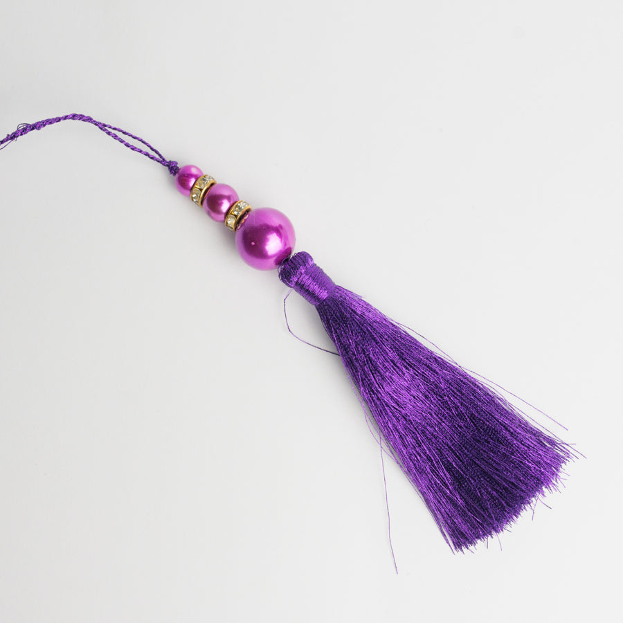 Small Lurex Curtain Tassels