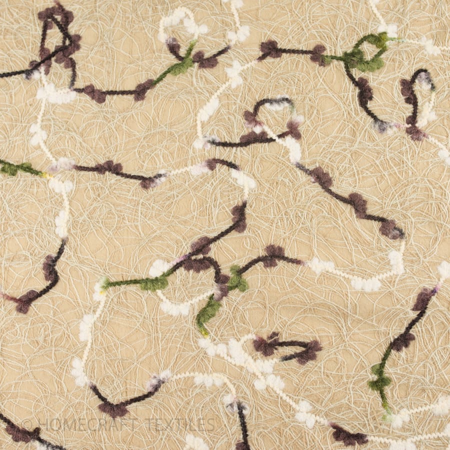 Felt Look Woolblend Prints