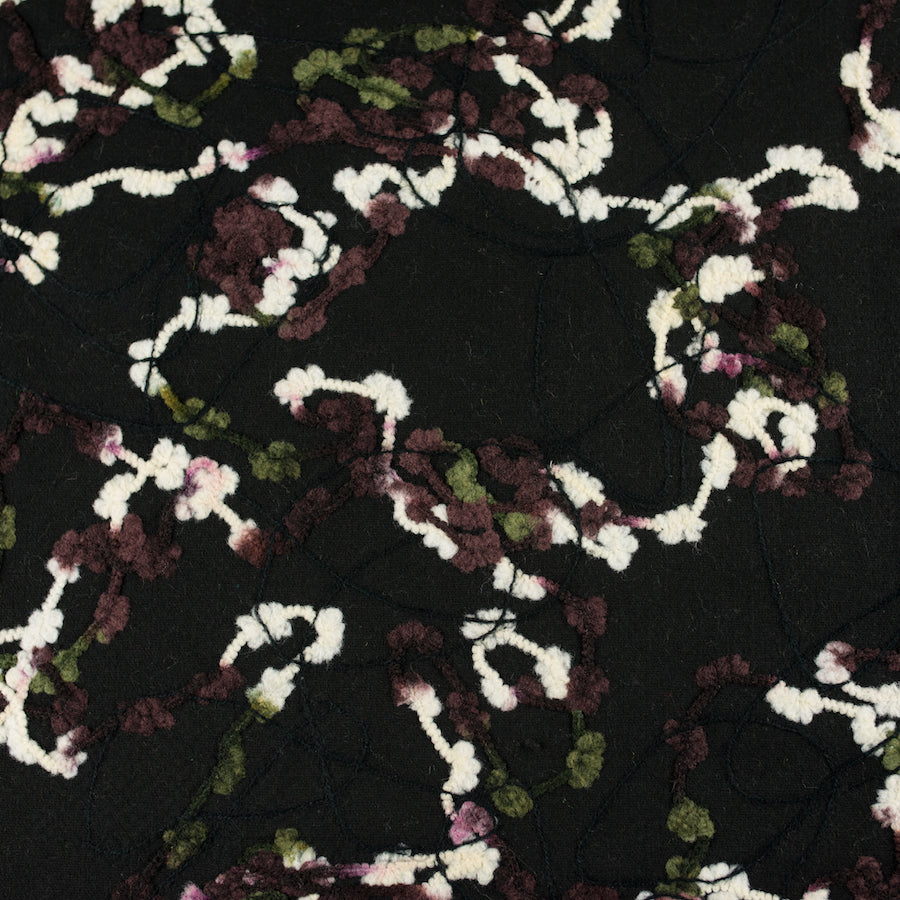 Felt Look Woolblend Prints