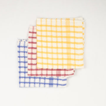 3Pcs Small Kitchen Tea Towelling Dishcloth 31 x 31cm
