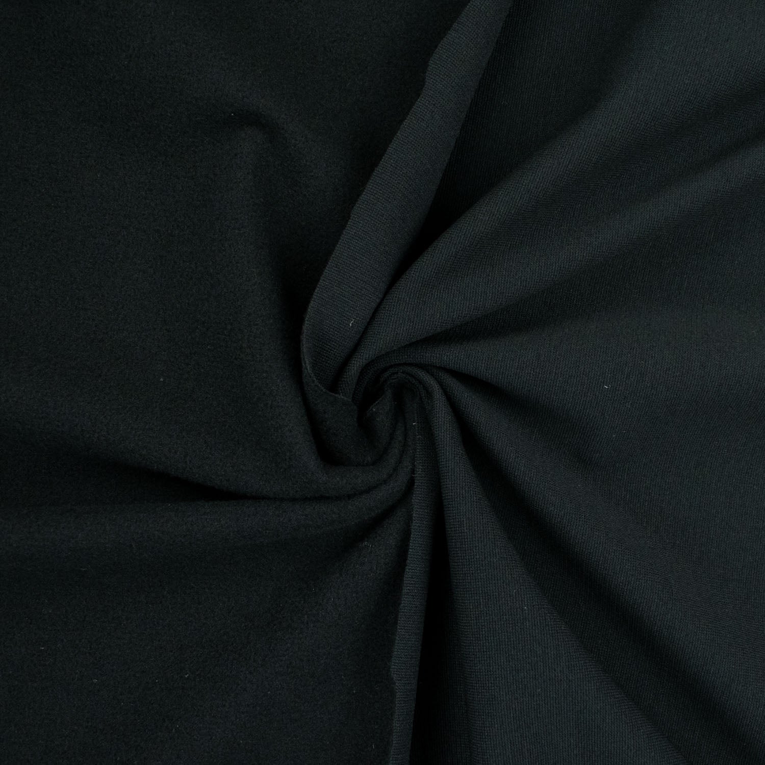 Medium Weight Stretch Tracksuiting Col-Black