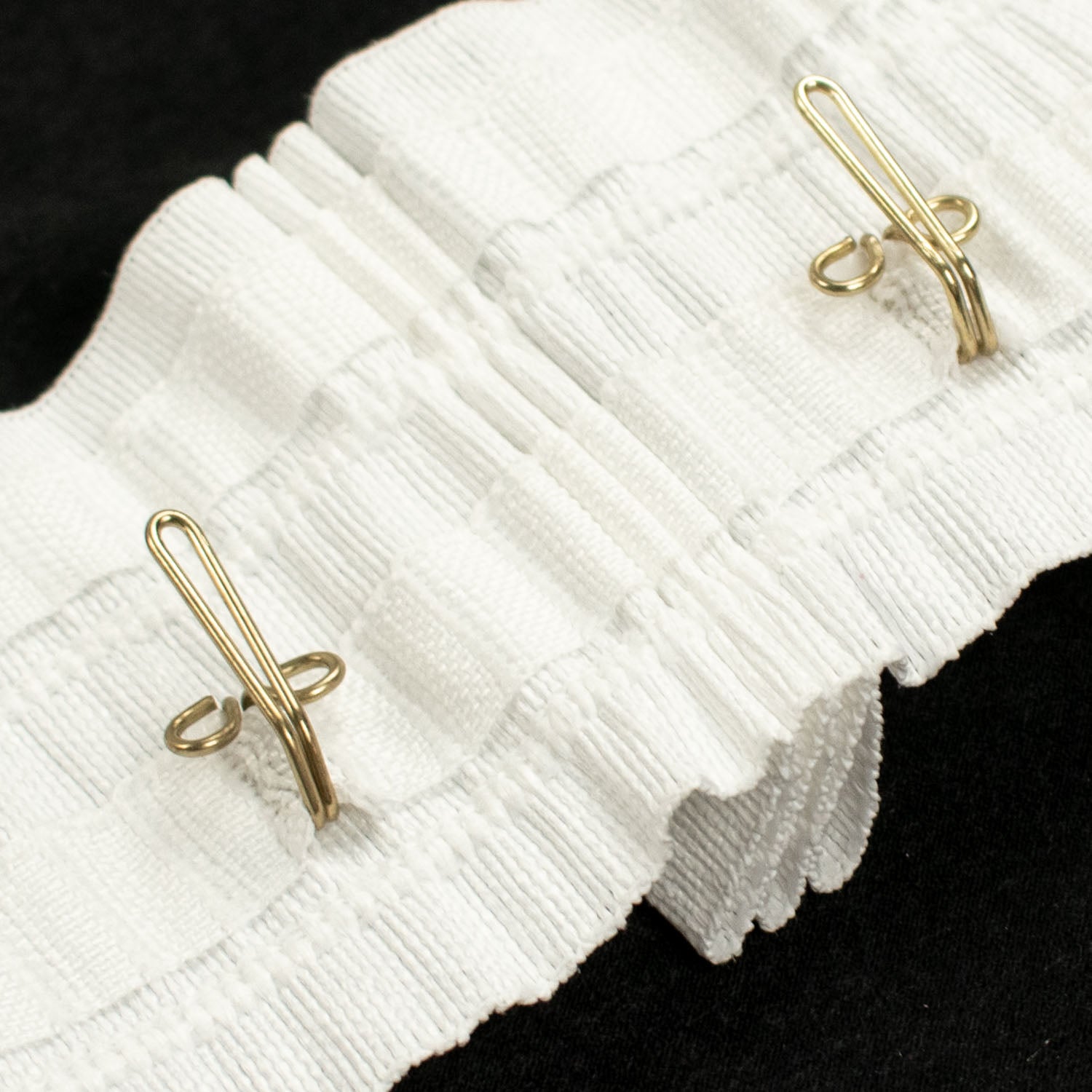 Triple Pinch Pleat Curtain Tape on String 9CM