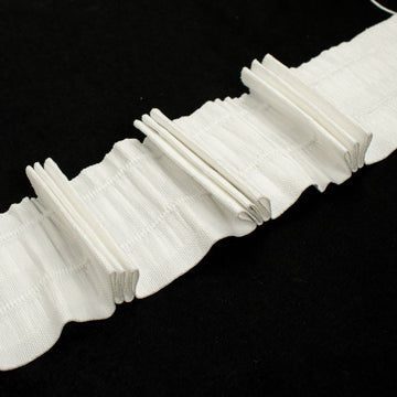 Triple Pinch Pleat Curtain Tape on String 9CM