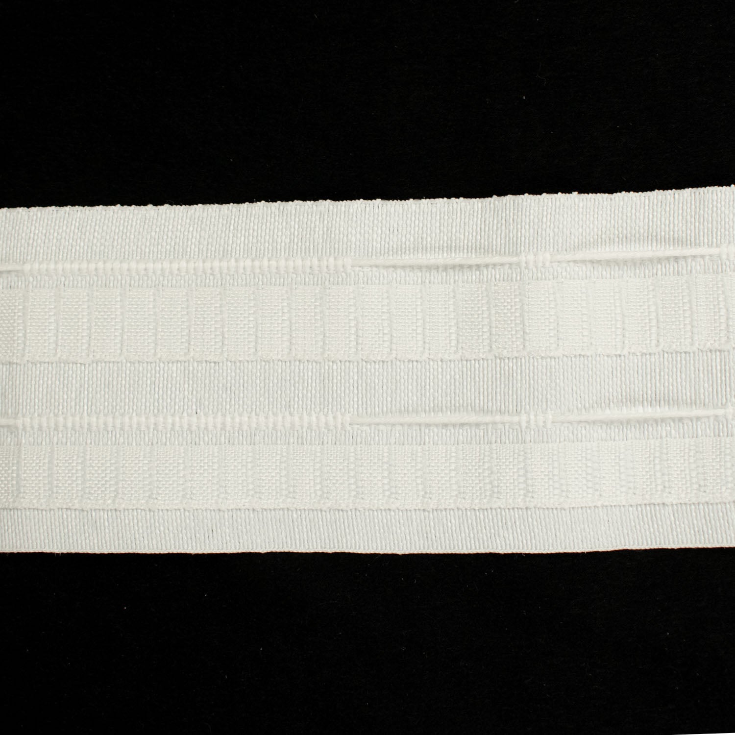 Triple Pinch Pleat Curtain Tape on String 9CM