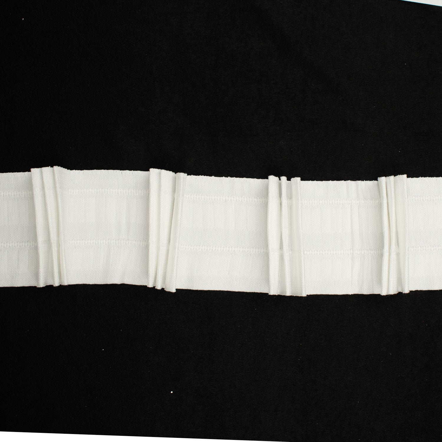 Triple Pinch Pleat Curtain Tape on String 9CM