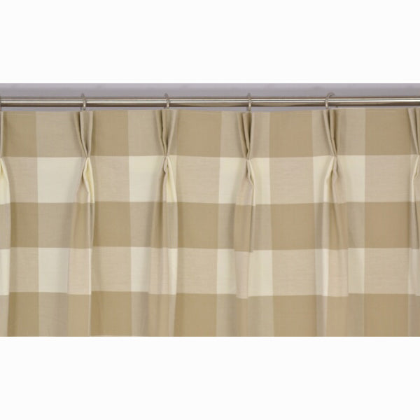 Triple Pinch Pleat Curtain Tape on String 9CM
