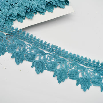 Tulip Guipure Lace Trim 8cm