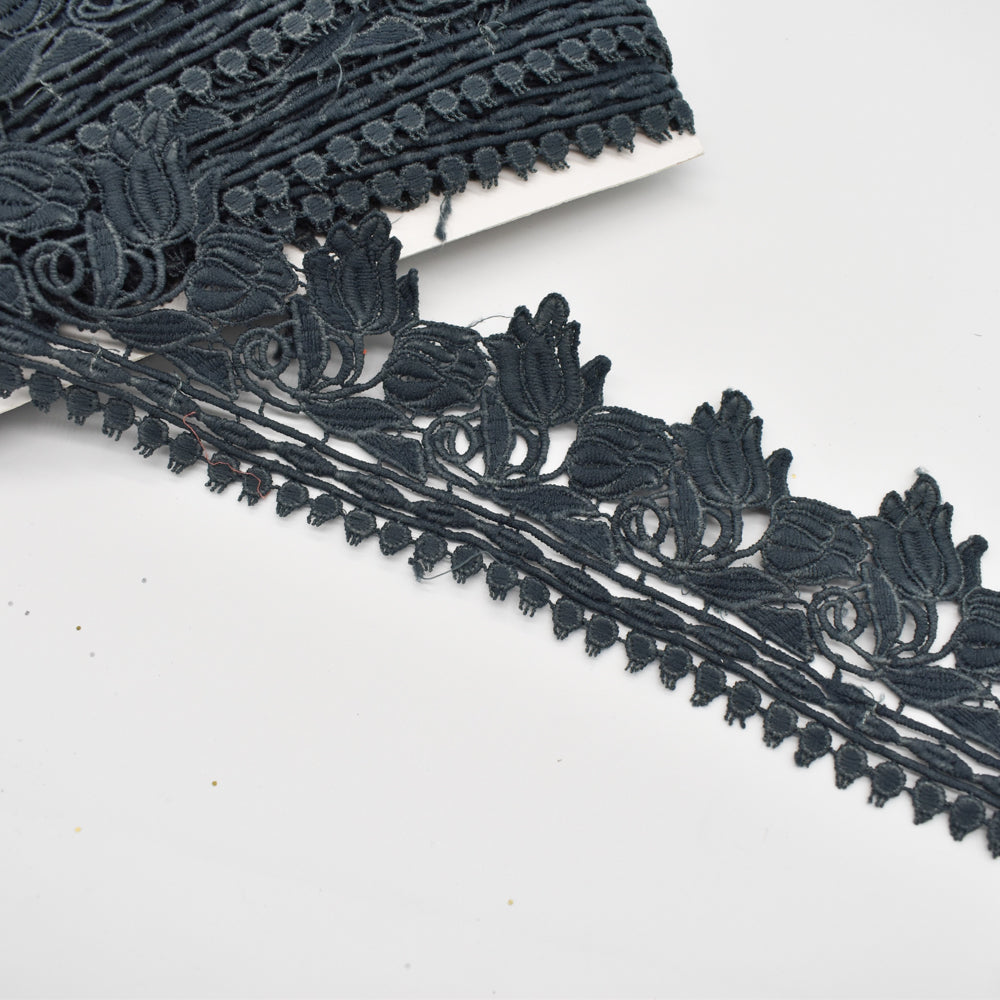 Tulip Guipure Lace Trim 8cm