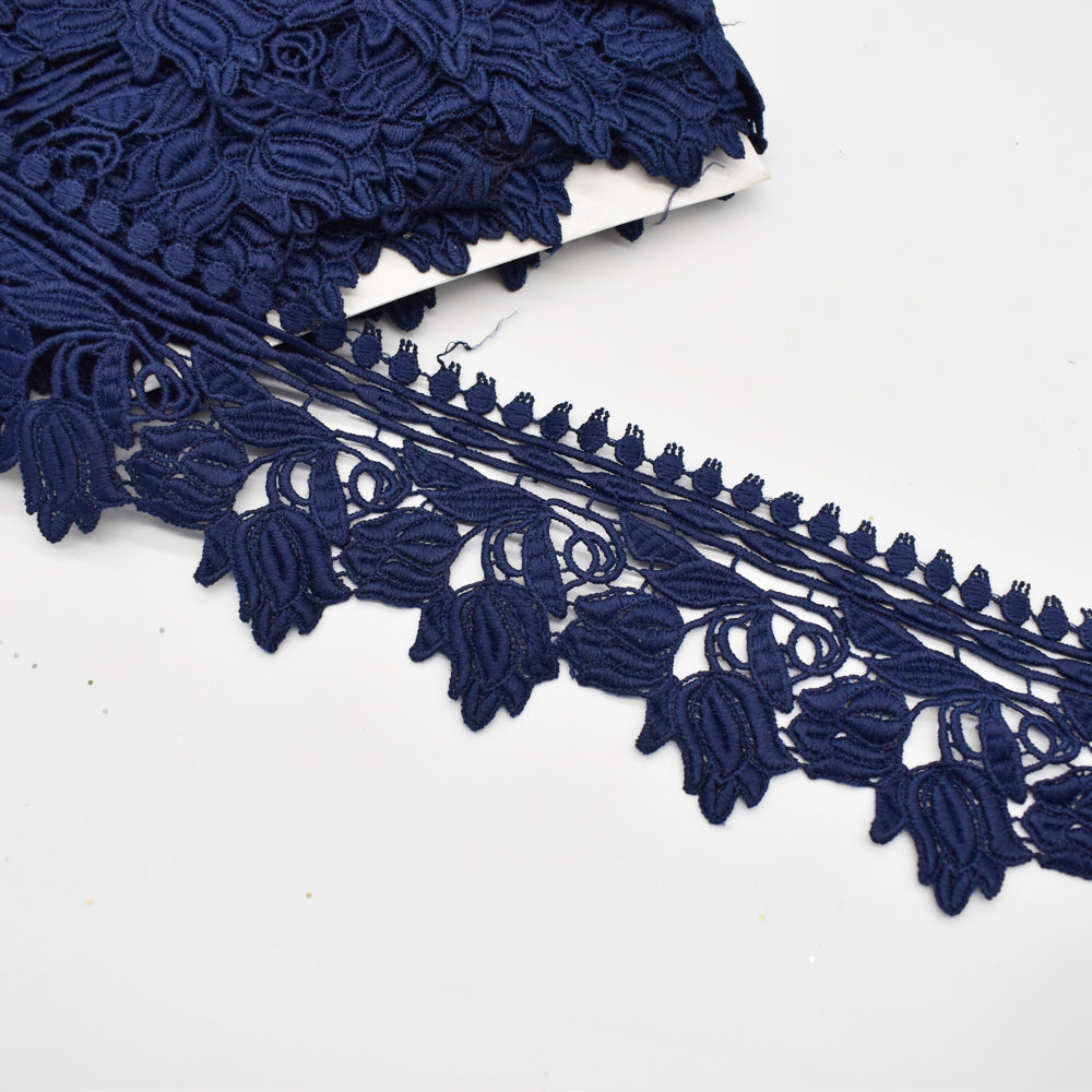 Tulip Guipure Lace Trim 8cm