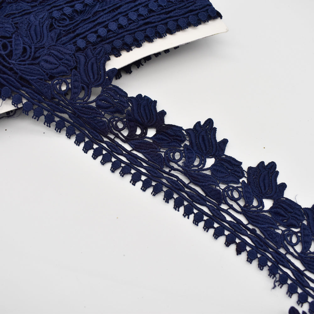 Tulip Guipure Lace Trim 8cm