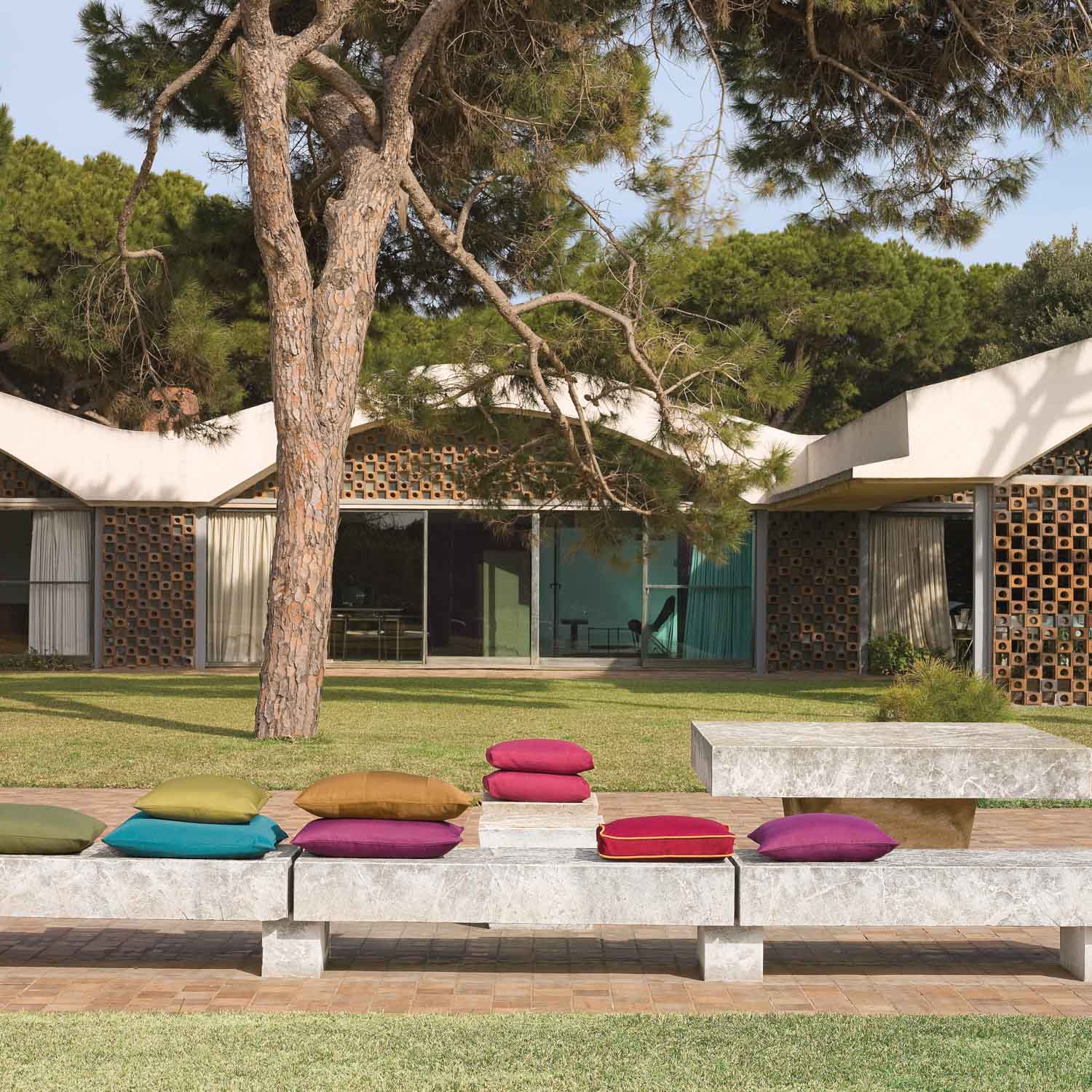 Upholstery/Curtaining FR-One Canvas Fabric Design-Candor