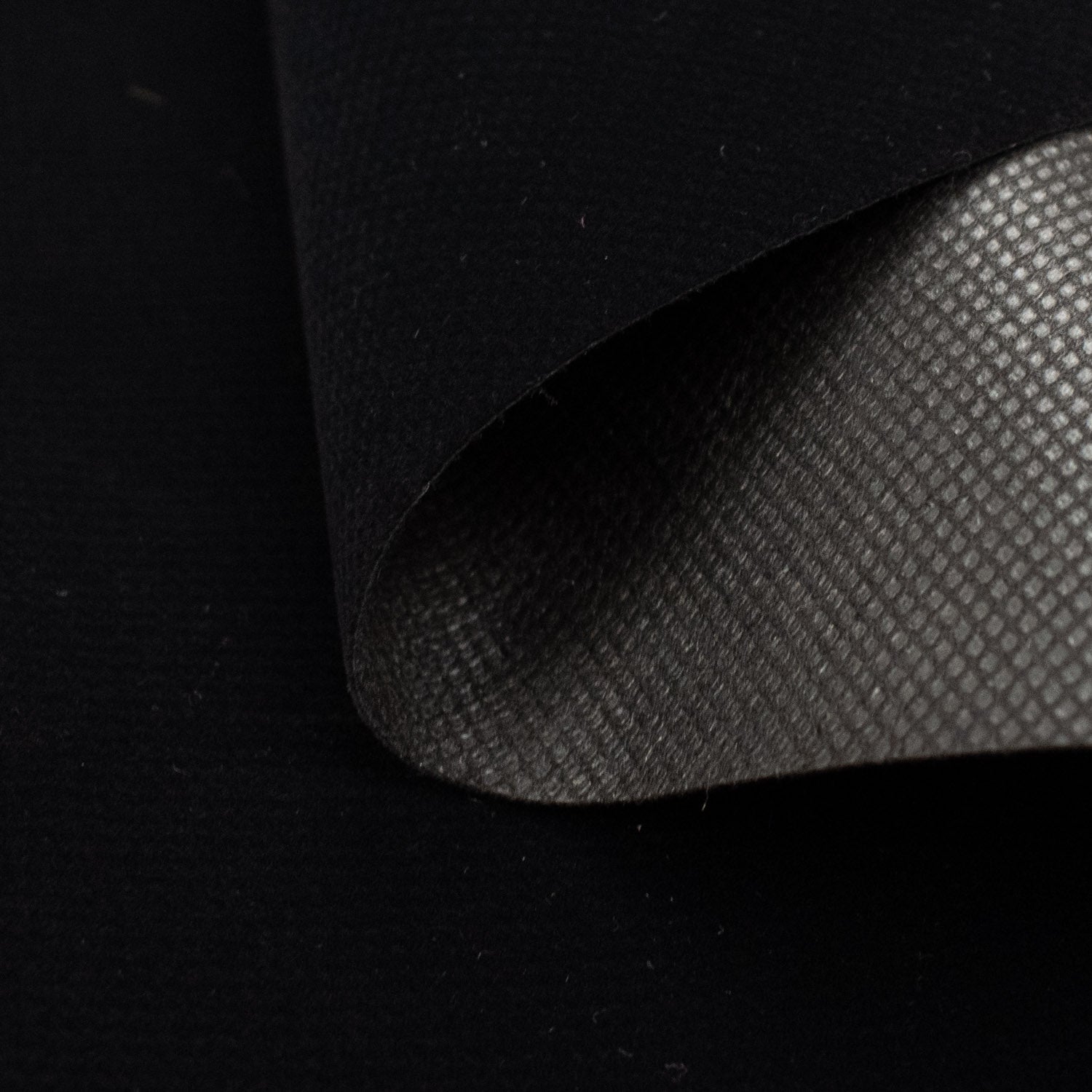 Upholstery Velveteen Black