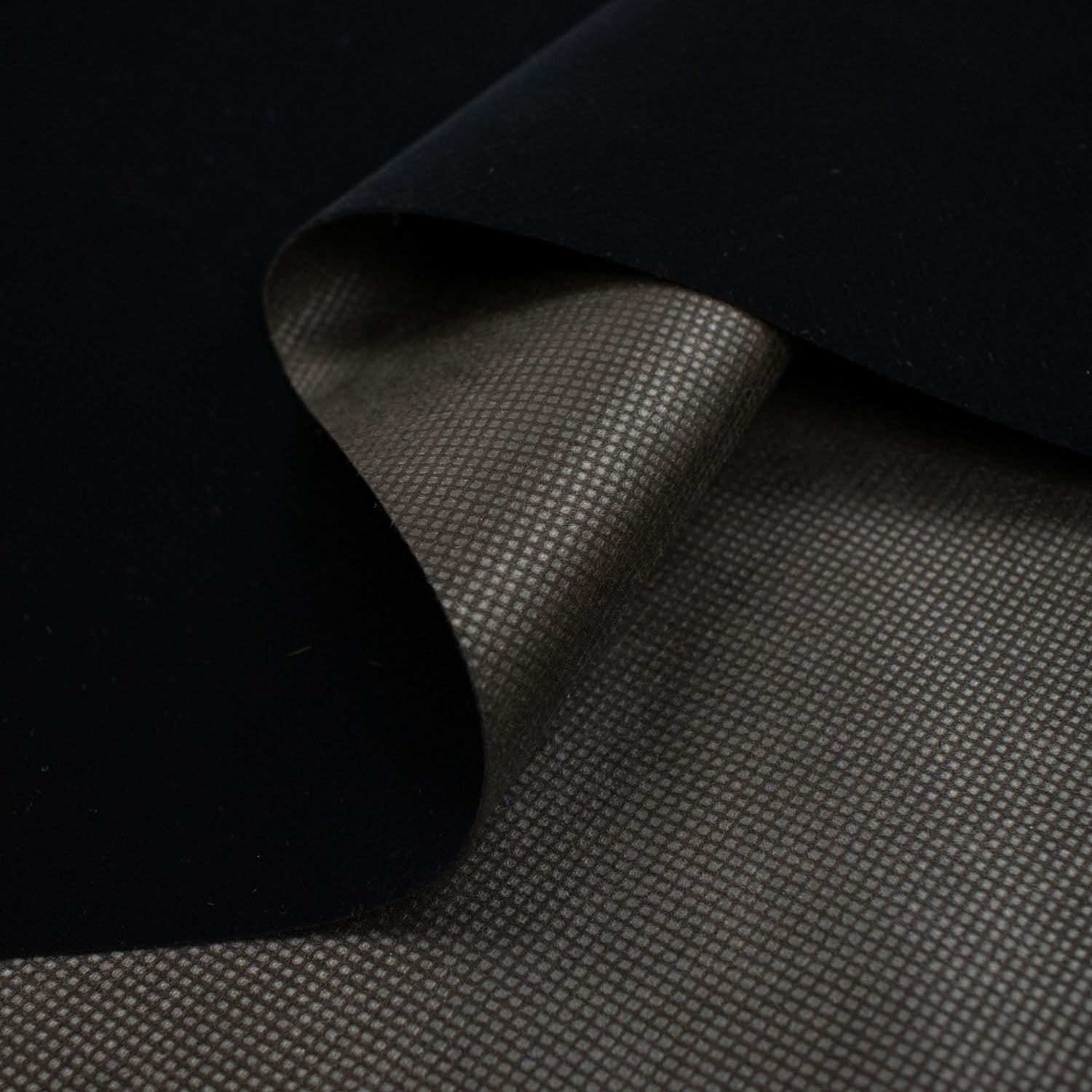 Upholstery Velveteen Black