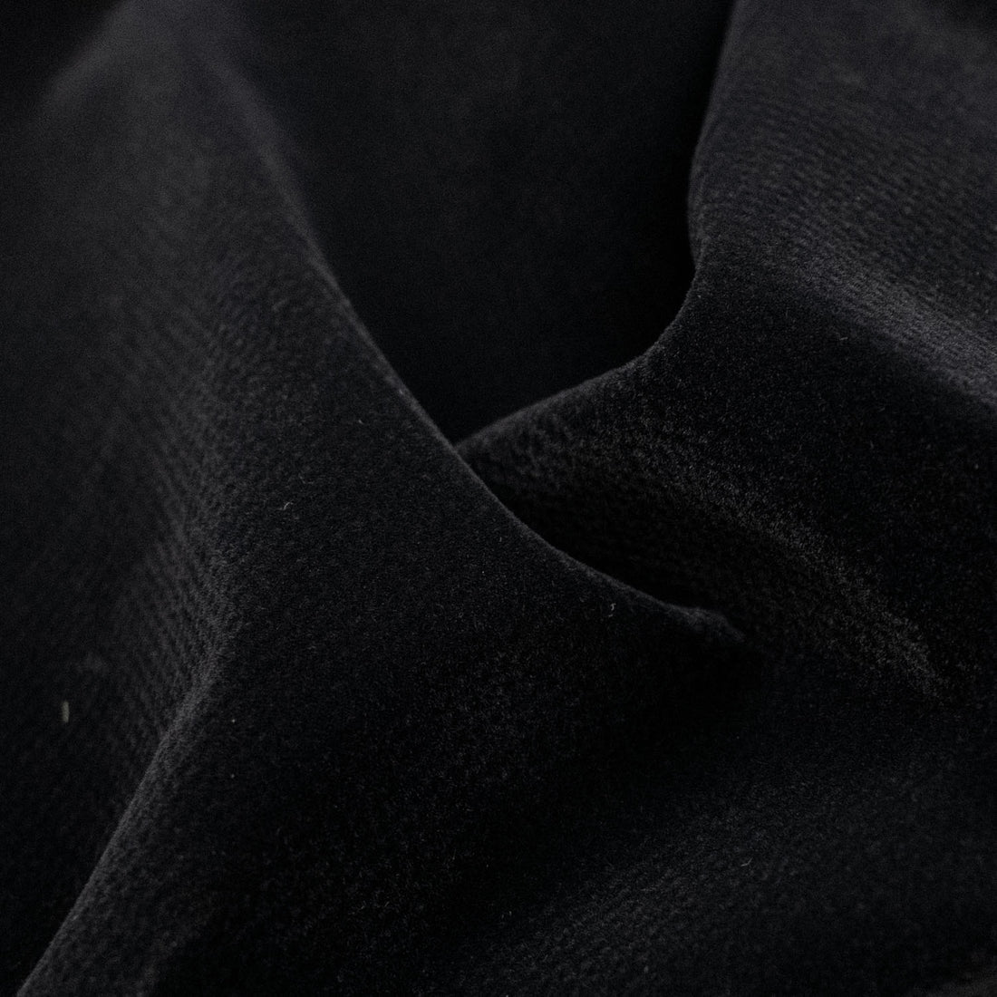 Upholstery Velveteen Black