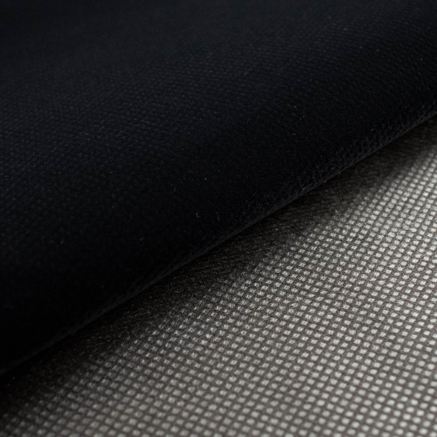 Upholstery Velveteen Black