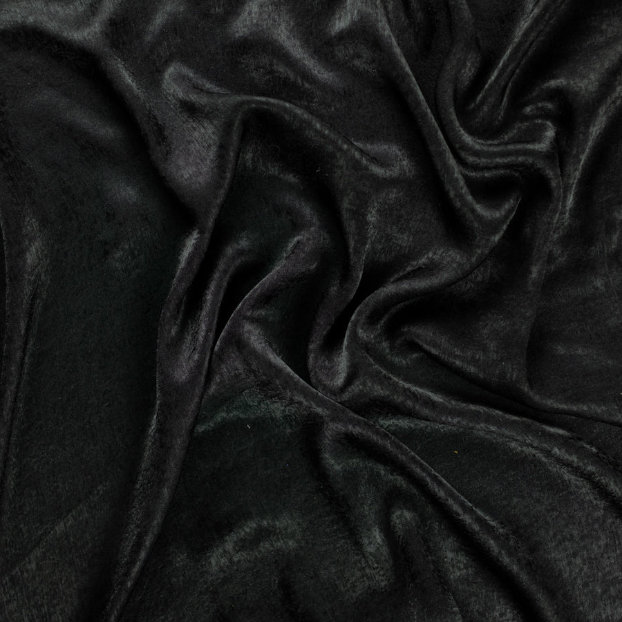 Valentino Velveteen Crepe Satin