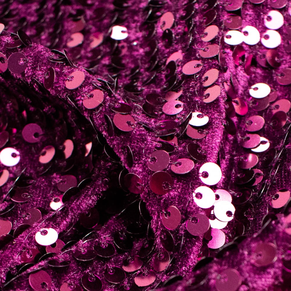 Sequin Spangle on a Velvet