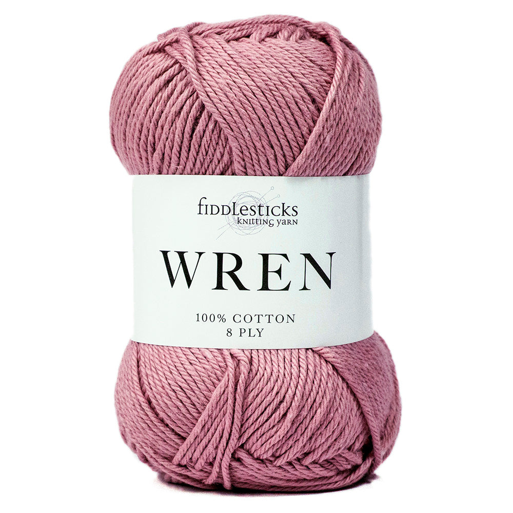 Fiddlesticks 100% Cotton 8 Ply Wren Yarn