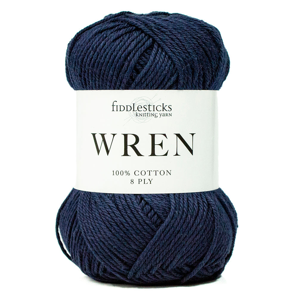 Fiddlesticks 100% Cotton 8 Ply Wren Yarn