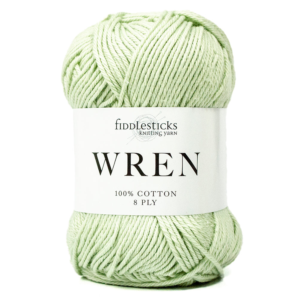 Fiddlesticks 100% Cotton 8 Ply Wren Yarn