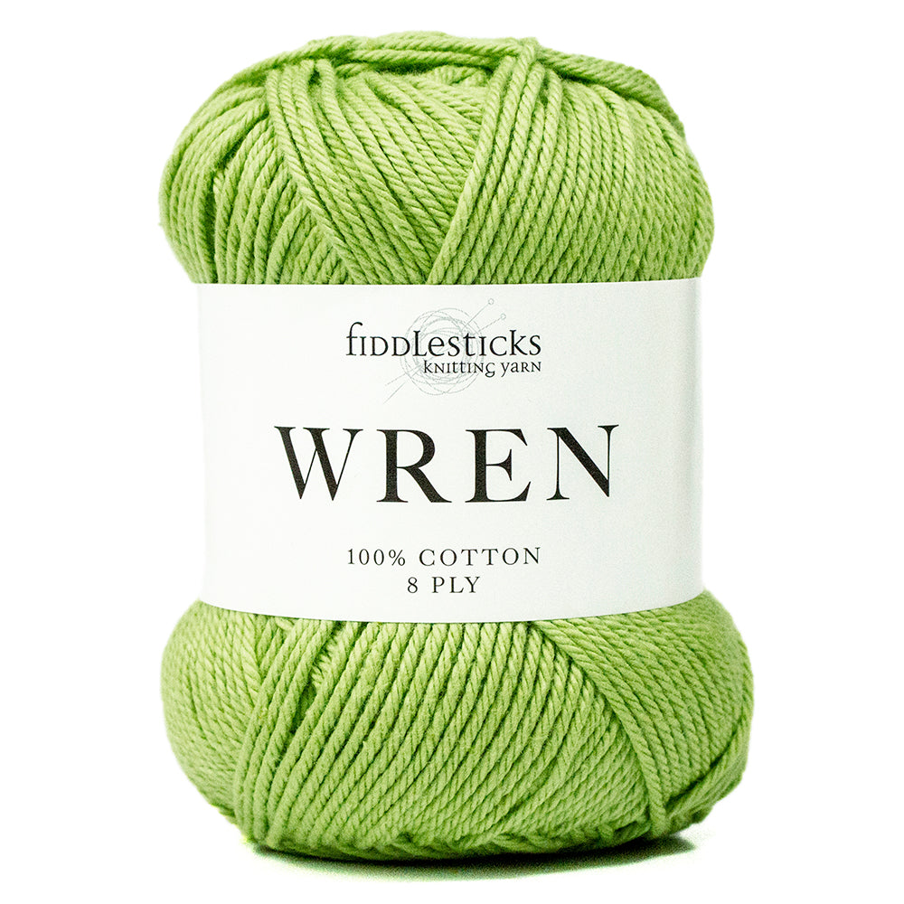 Fiddlesticks 100% Cotton 8 Ply Wren Yarn