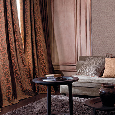 Chablis by Zepel - Curtaining/Upholstery Vintage Flower Chenille