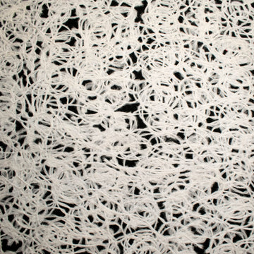 Wool Melton Embroidery Design 16 Ivory