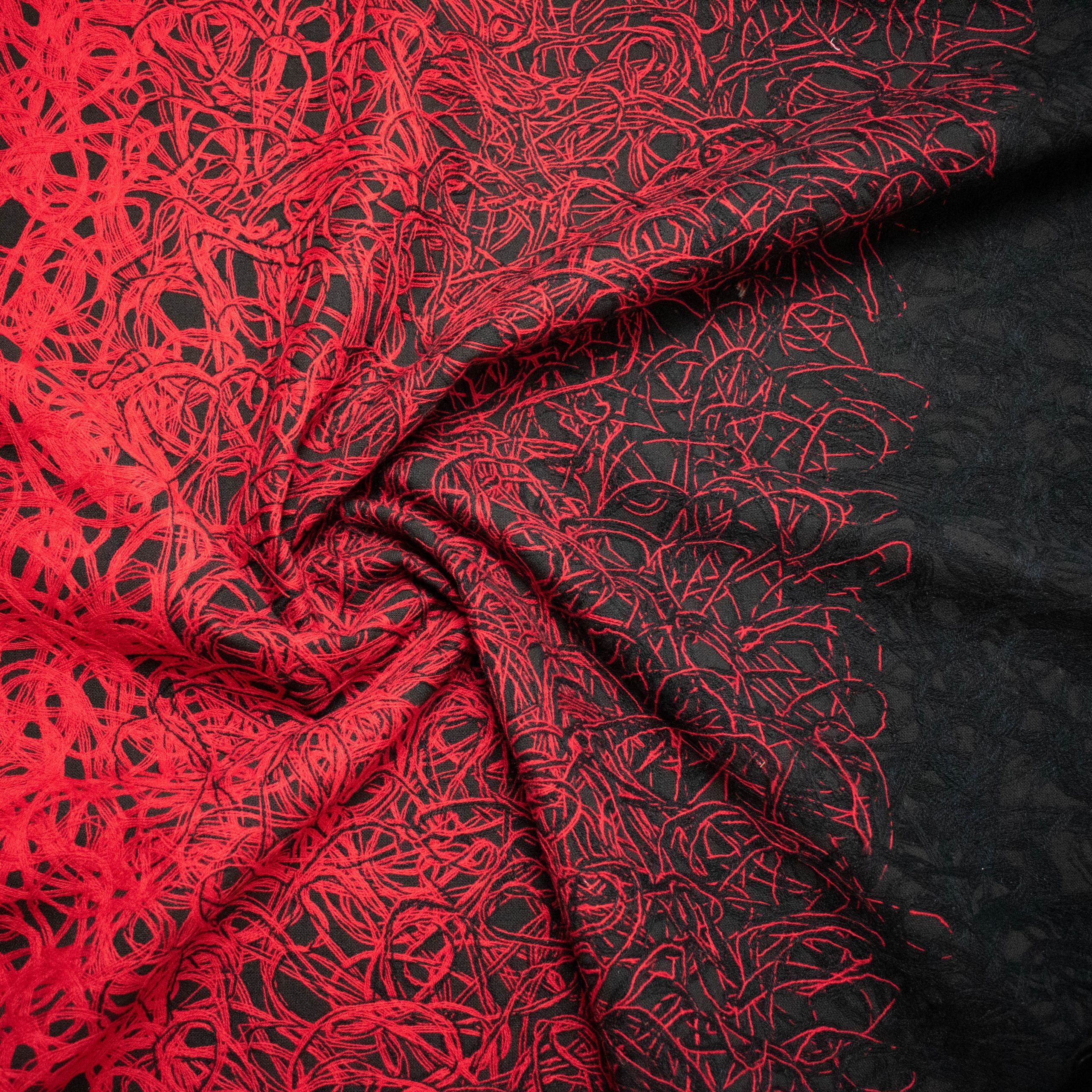 Wool Melton Embroidery