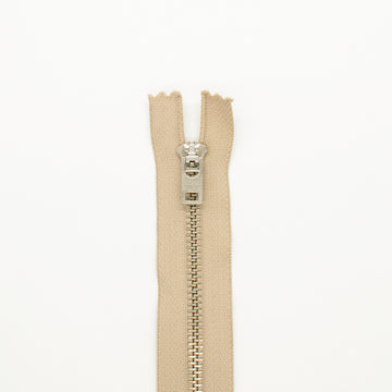 YKK Closed End Metal Zip 83CM B29-Beige