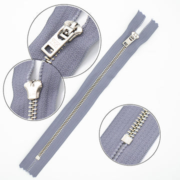 YKK Closed End Metal Zip 22CM
