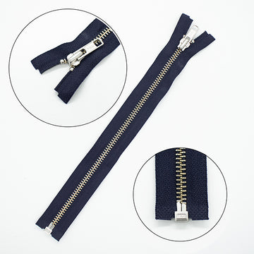 YKK Open End Heavy Duty Metal Zip 23-25CM