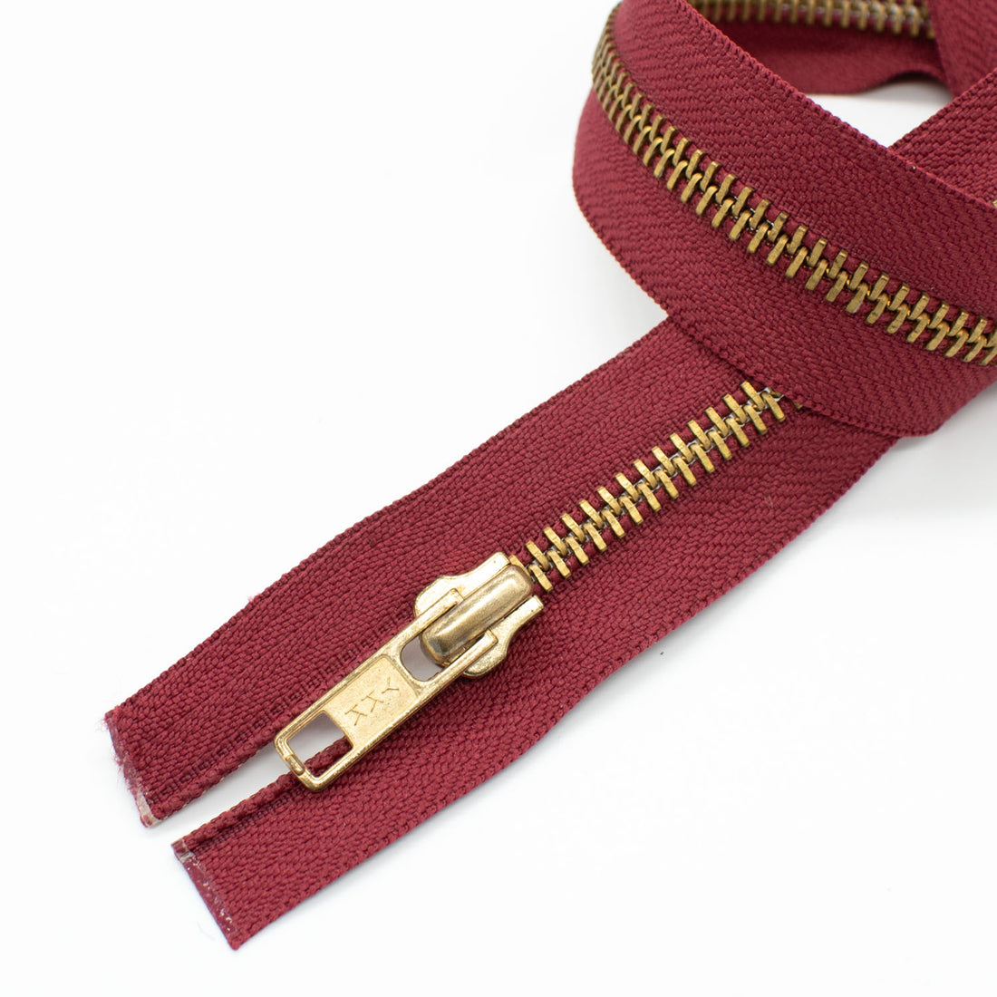 YKK Open End Heavy Duty Metal Zip 45CM