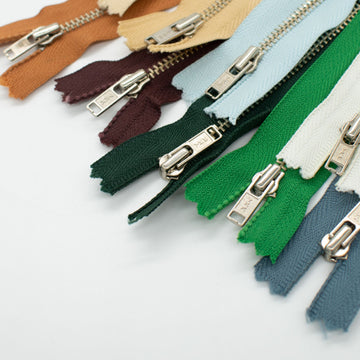 YKK Closed End Metal Zip 24CM