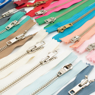 YKK Closed End Metal Zip 18CM