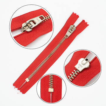 YKK Closed End Metal Zip 13CM