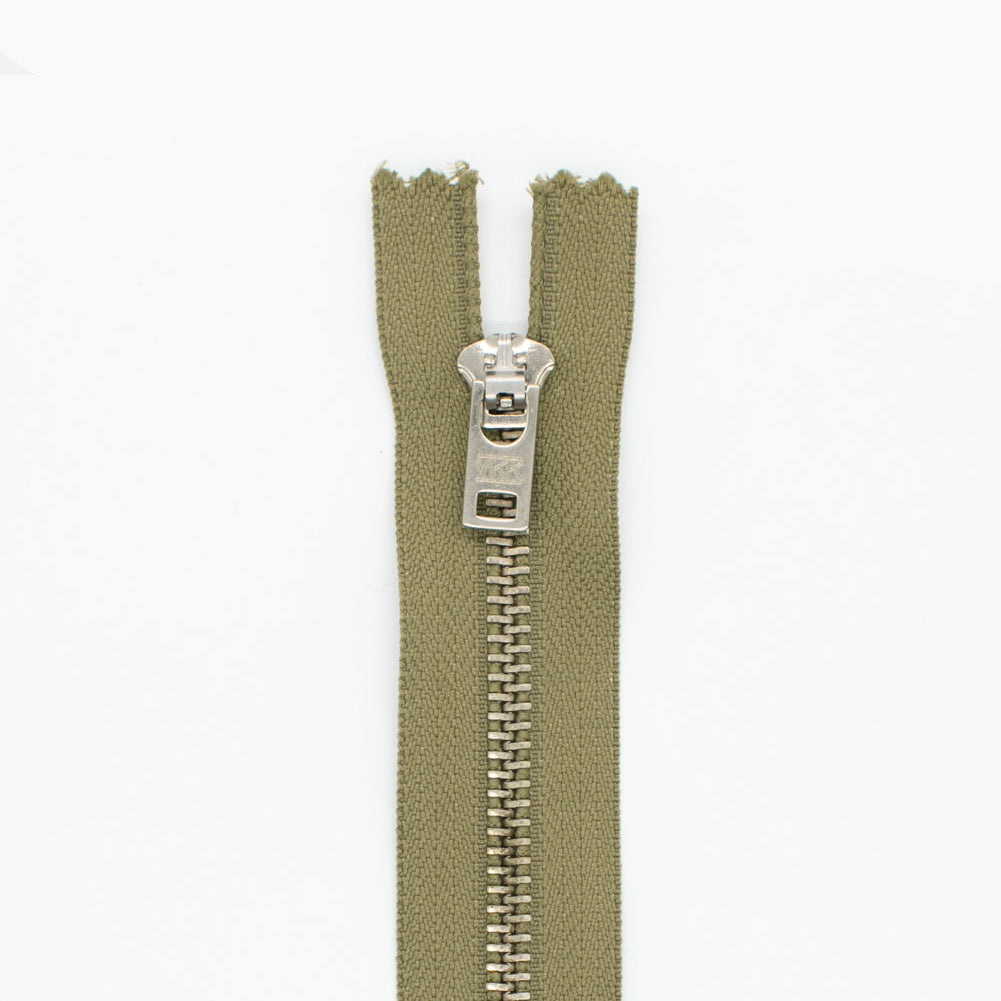 YKK Closed End Metal Zip 23CM