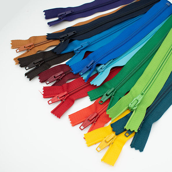 YKK Close End Plastic Zip 20CM