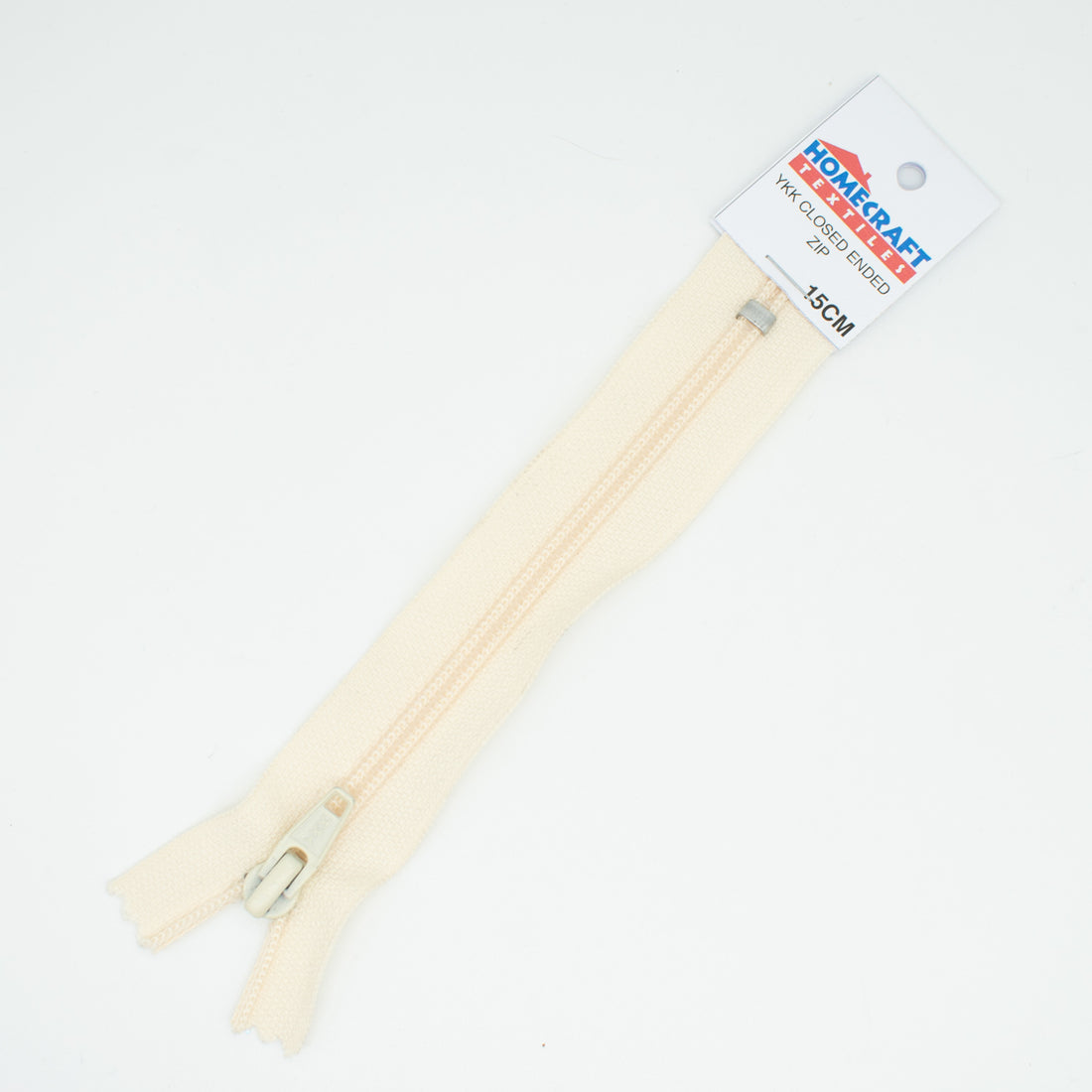 YKK Close End Plastic Zip 15CM