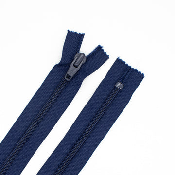 YKK Close End Plastic Zip 65CM B11/14-Navy