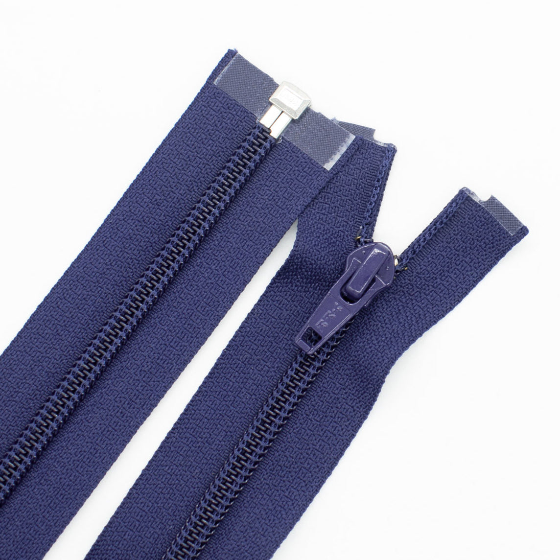 YKK Open End Plastic Zip 43CM