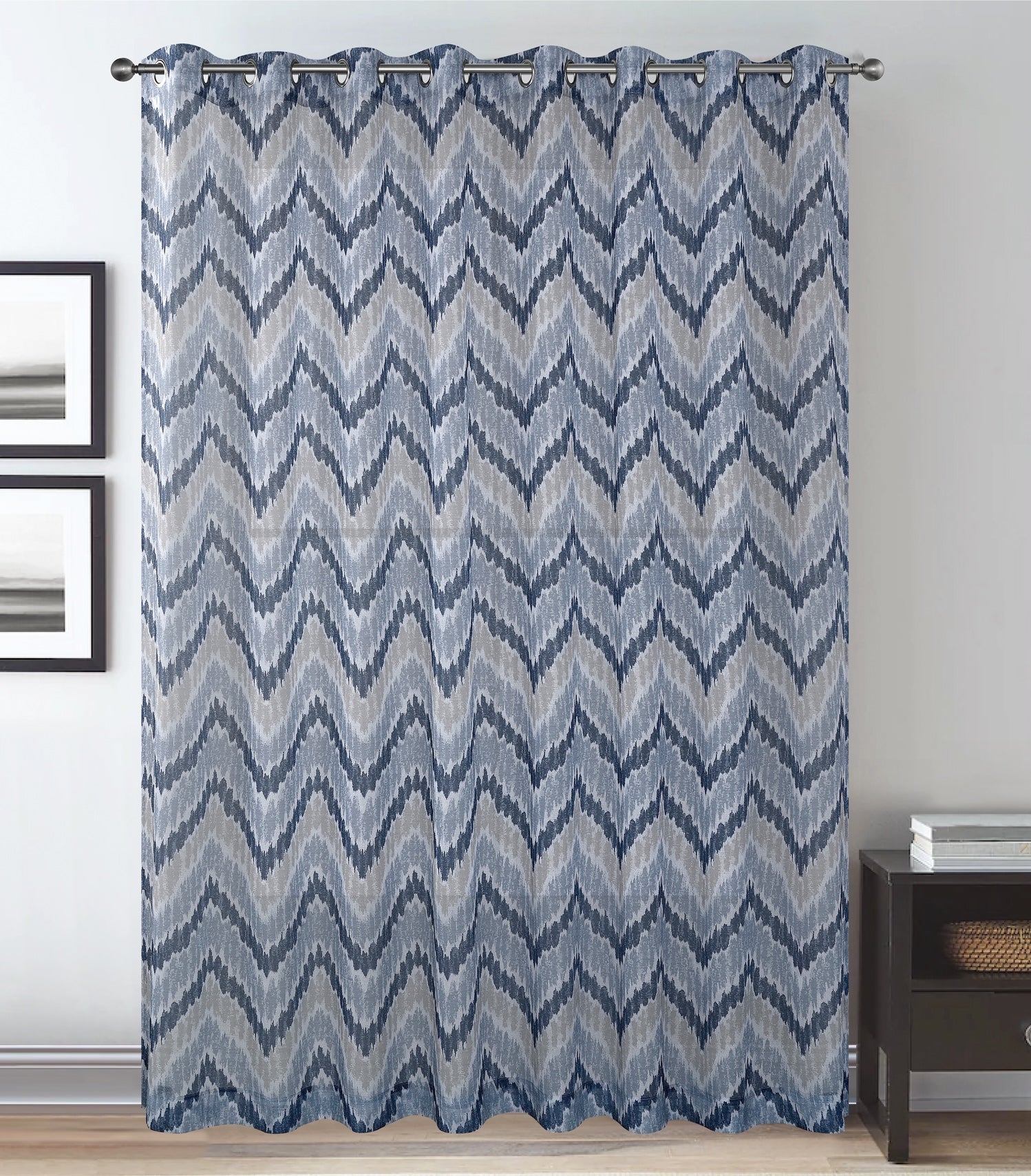 Ready To Hang Printed Softweave Sheers - ZXY3074