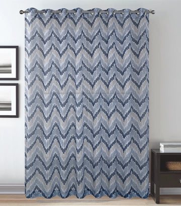 Ready To Hang Printed Softweave Sheers - ZXY3074