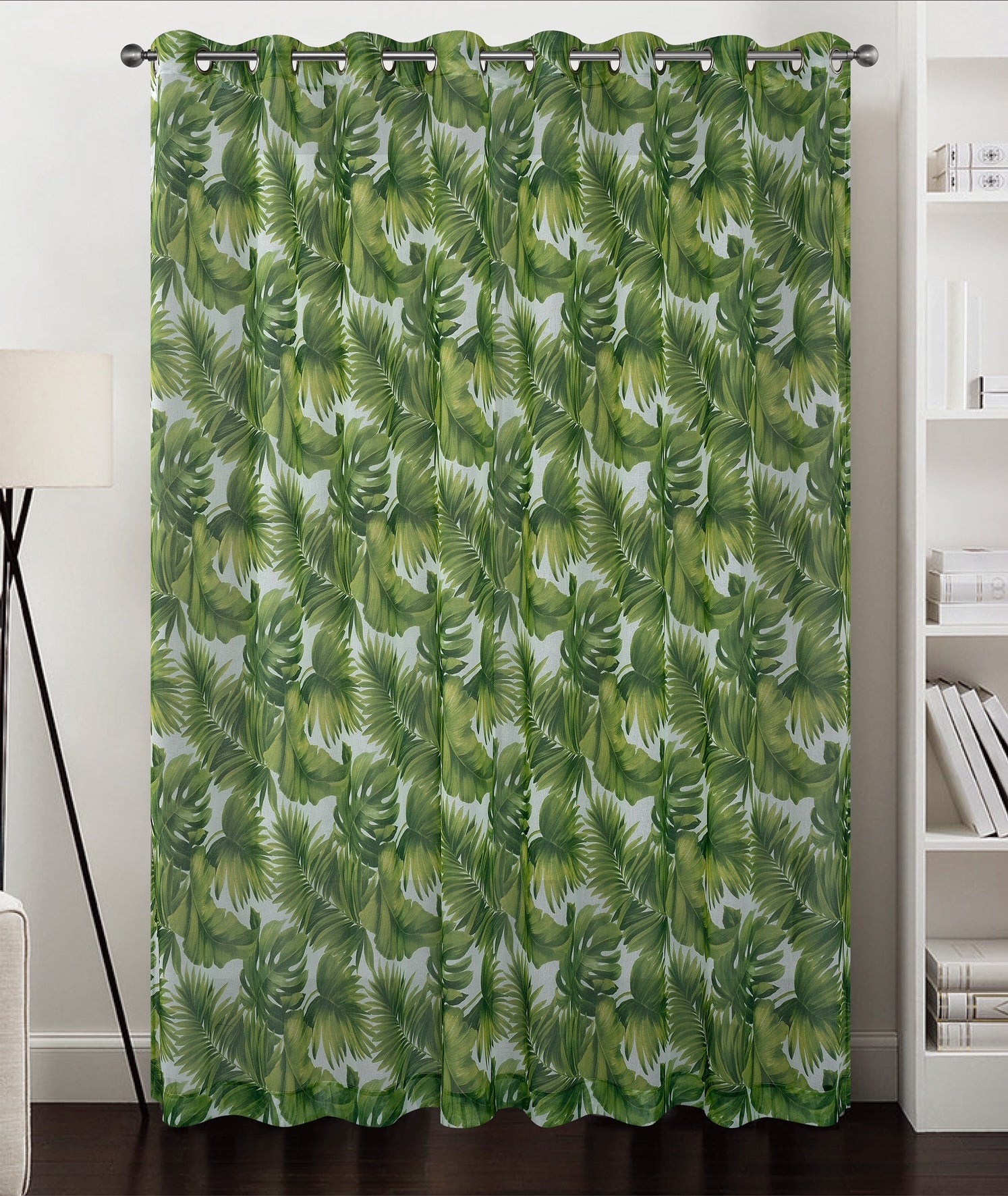 Printed Softweave Eyelet Sheers - ZXY3205