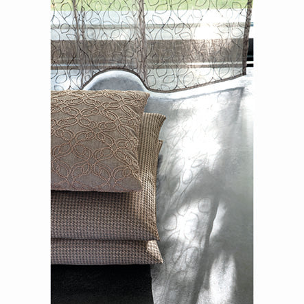 Quadrille by Zepel - Curtaining/Upholstery Leaf Vines Embroidered Sheer